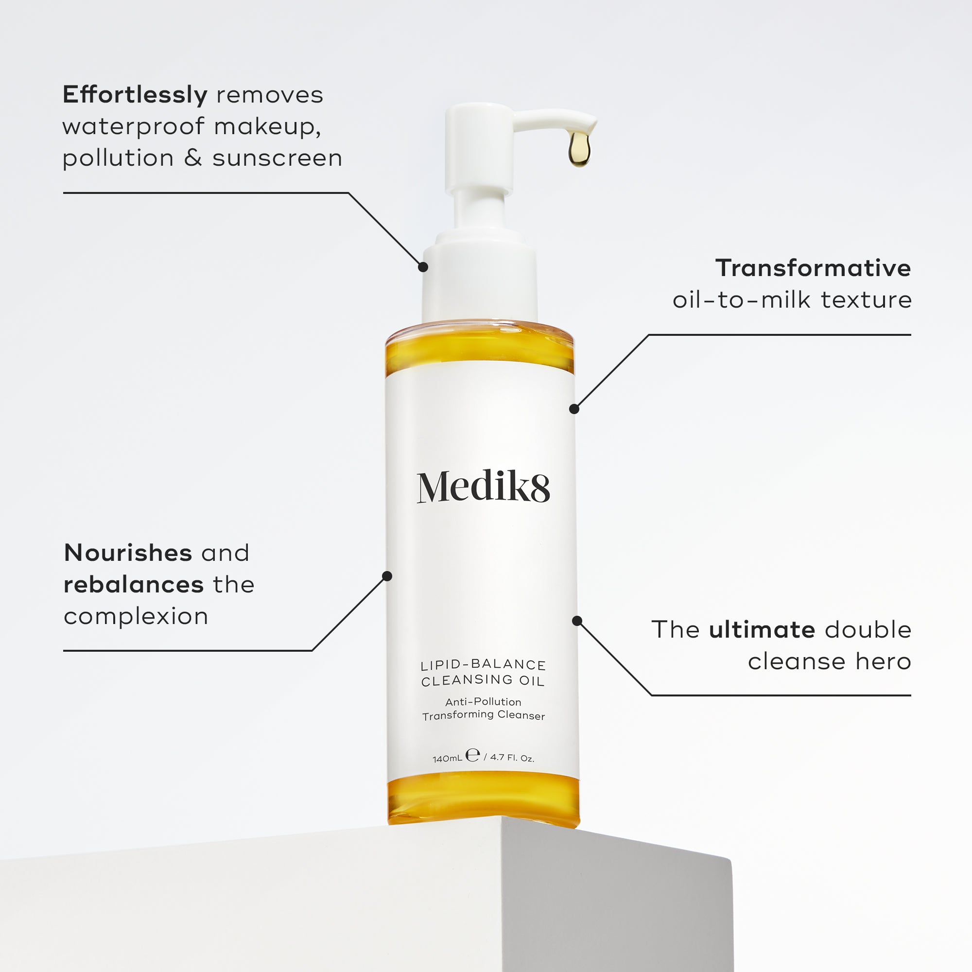 Medik8- Lipid- Balance Cleansing Oil 140ml