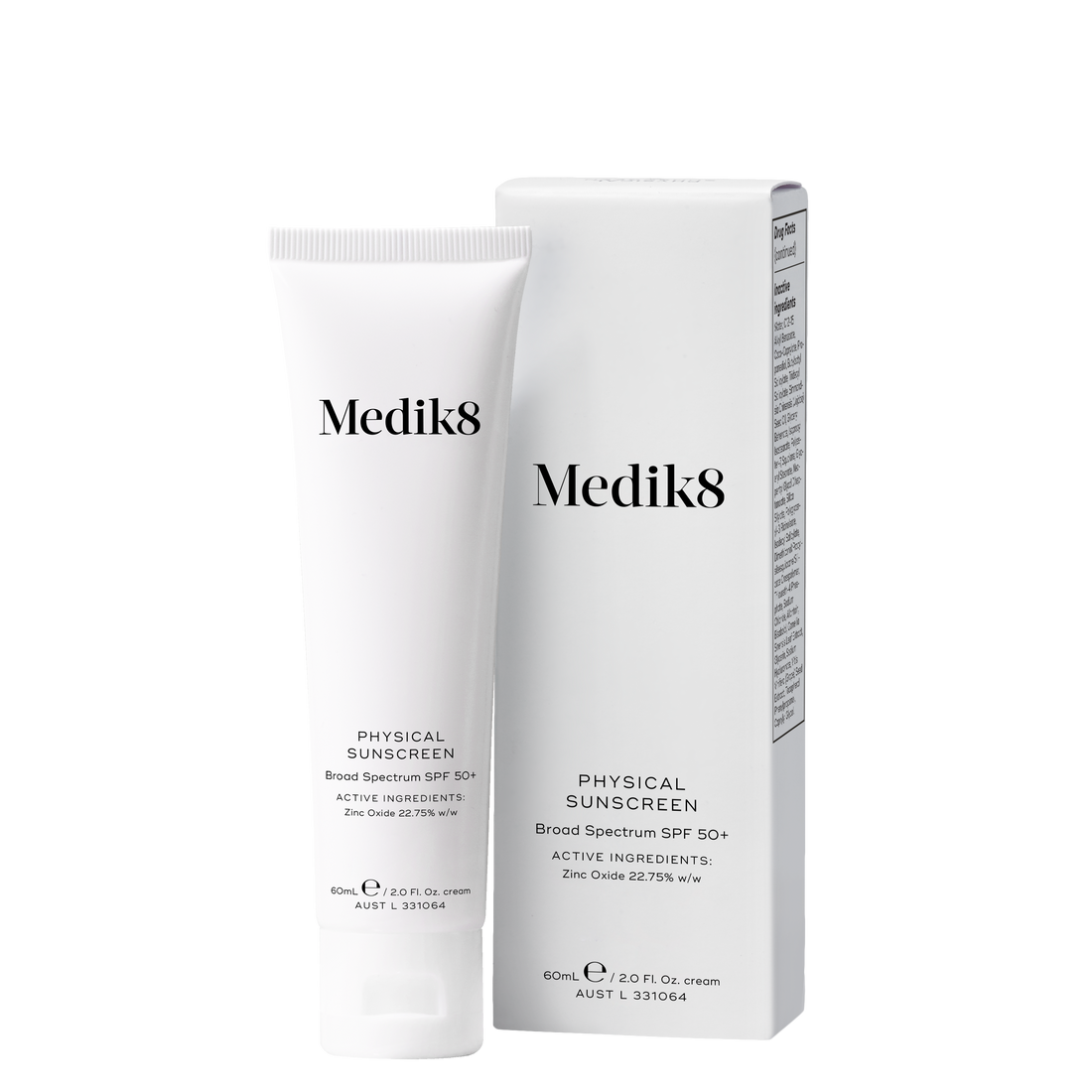 Medik8- Physical Sunscreen SPF50+ 60ml