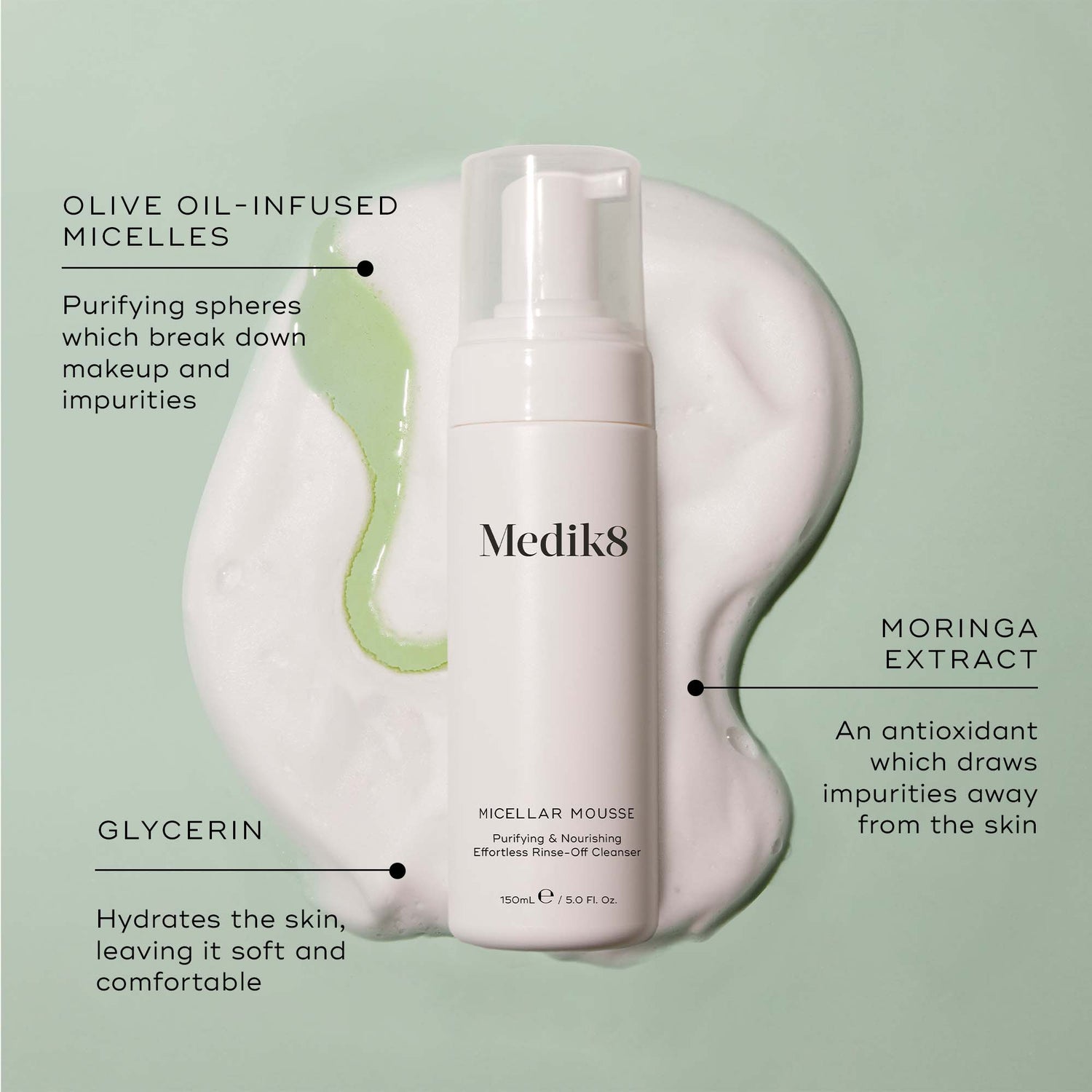 Medik8- Micellar Mousse 150ml