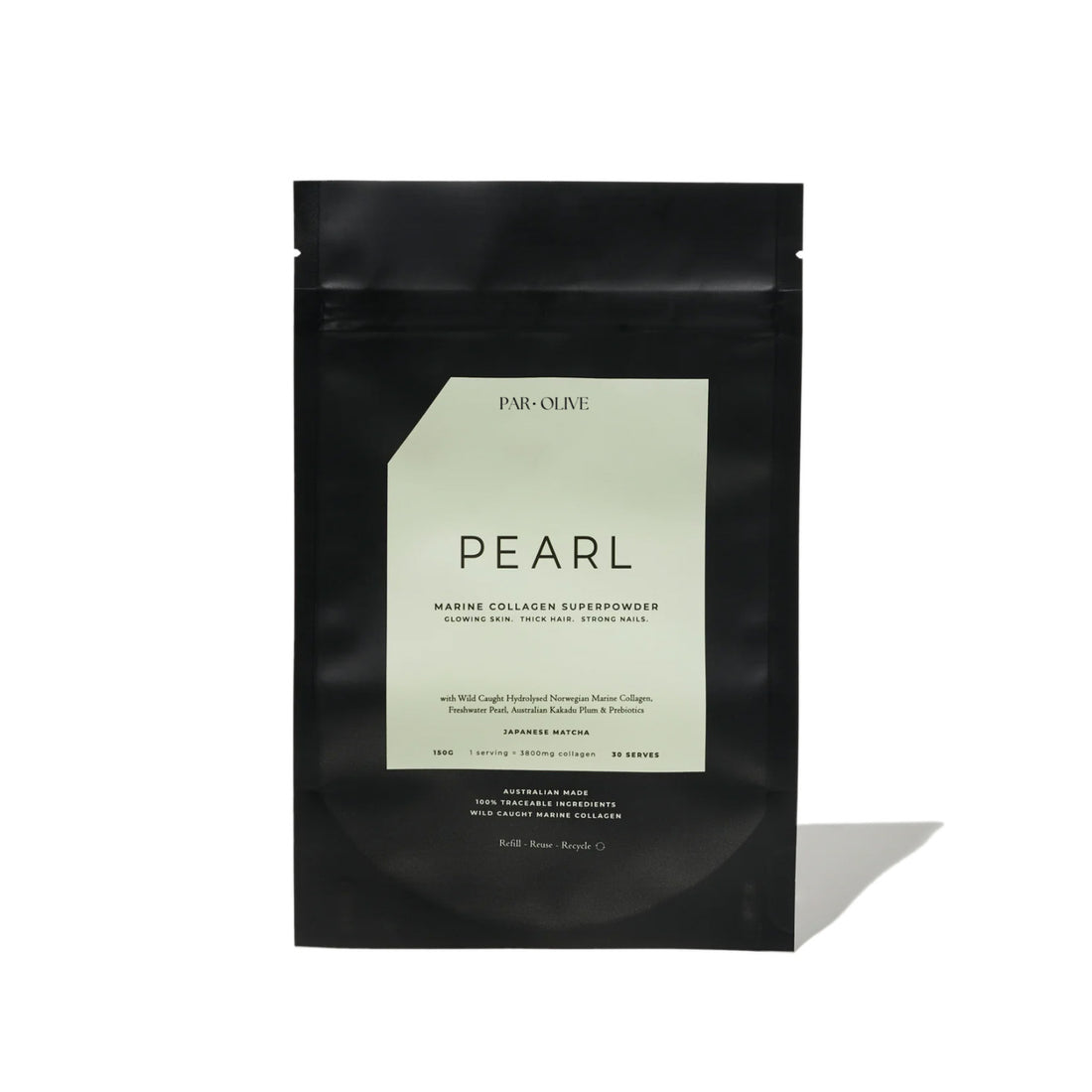 PEARL Marine Collagen Refill (Japanese Matcha)